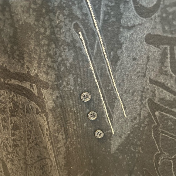 Cop.Copine Black and Orange Long Sleeve Top - Picture 5 of 10